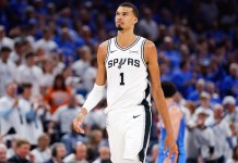 Steve Makinen’s NBA Betting Trends and Best Bets for Friday, May 22 and Saturday, May 23 Victor Wembanyama, San Antonio Spurs, NBA