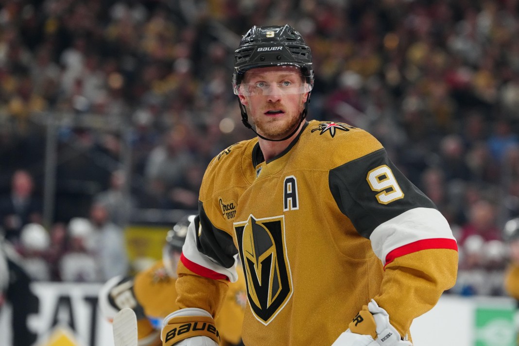 NHL: Stanley Cup Playoffs-Colorado Avalanche at Vegas Golden Knights Jack Eichel, Vegas Golden Knights
