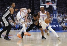 Steve Makinen’s NBA Betting Trends and Best Bets for Thunder vs. Spurs, Thursday, May 28 San Antonio Spurs, Oklahoma City Thunder, NBA