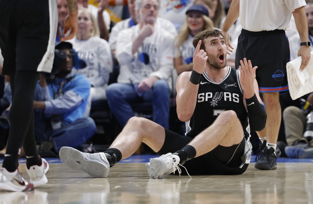 NBA: Playoffs-San Antonio Spurs at Oklahoma City Thunder Luke Kornet