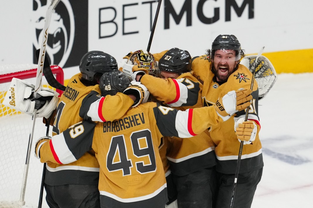 NHL: Stanley Cup Playoffs-Colorado Avalanche at Vegas Golden Knights Golden Knights