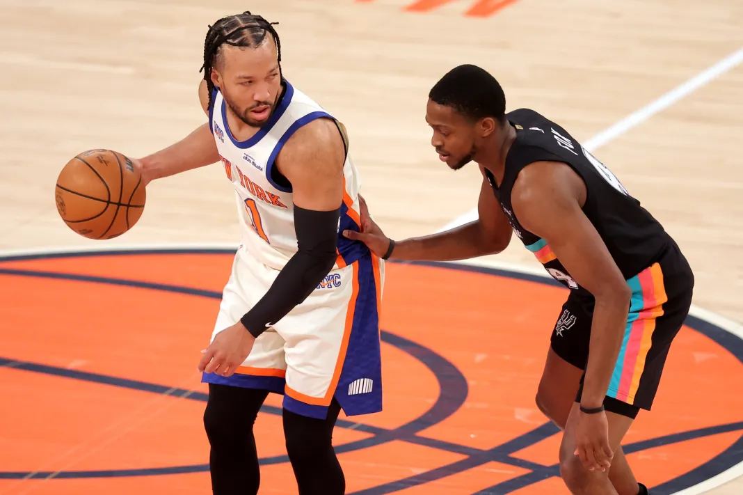 NBA: San Antonio Spurs at New York Knicks New York Knicks, San Antonio Spurs, NBA