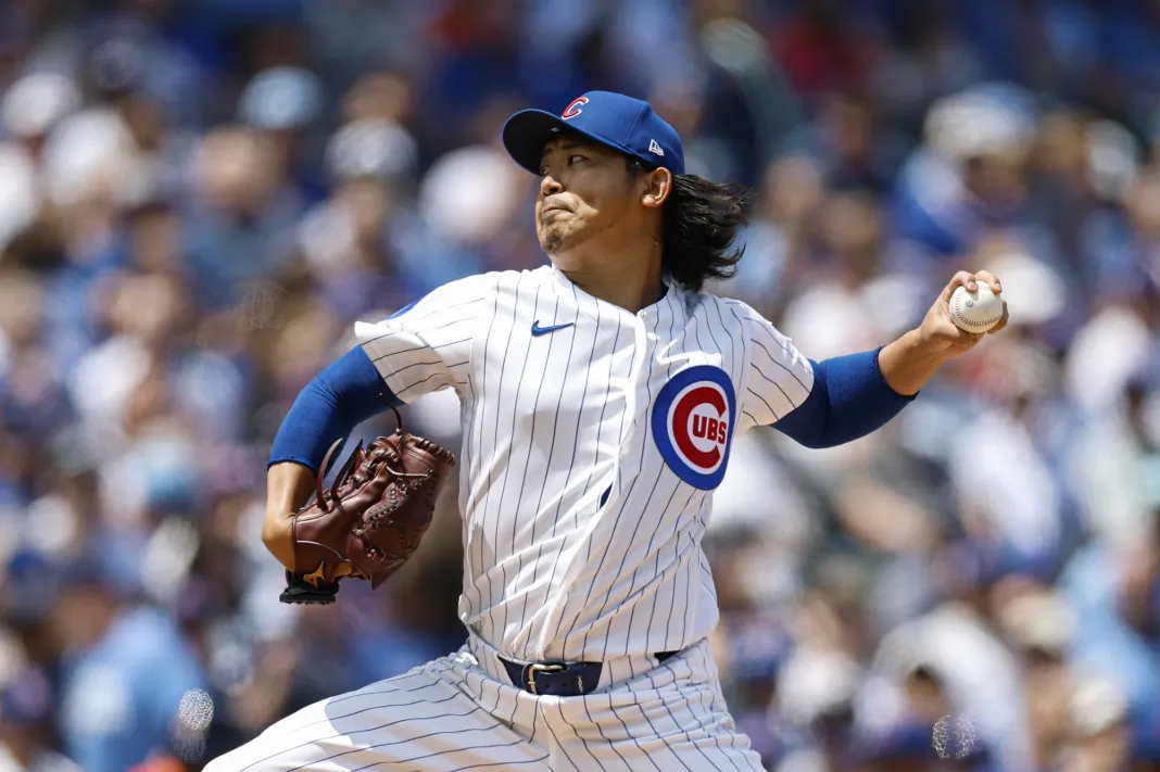 MLB: Houston Astros at Chicago Cubs Shota Imanga, Chicago Cubs, MLB