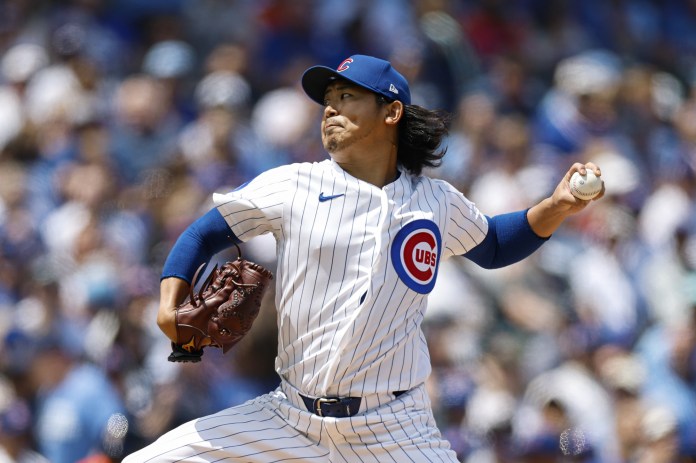 Shota Imanga, Chicago Cubs, MLB