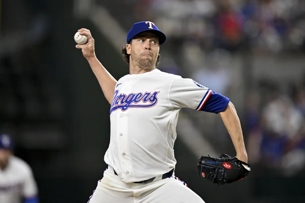 MLB: Houston Astros at Texas Rangers Jacob DeGrom, Texas Rangers, MLB