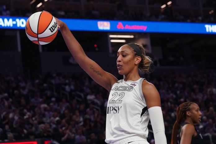 A'ja Wilson, Las Vegas Aces, WNBA