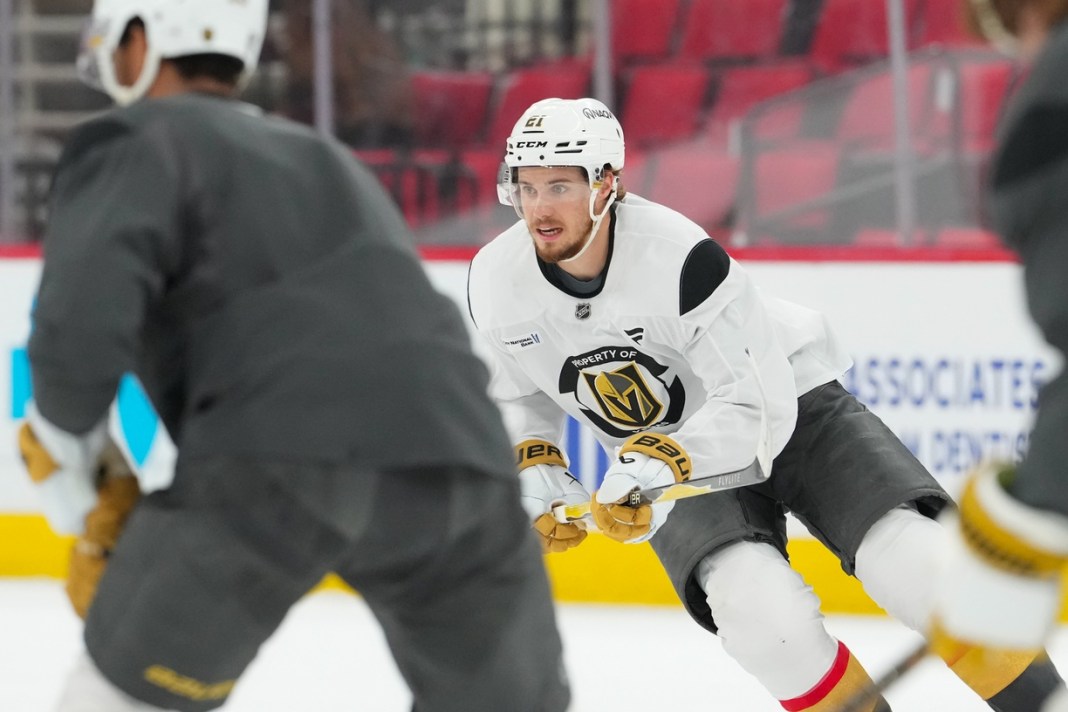 Brett Howden of Golden Knights