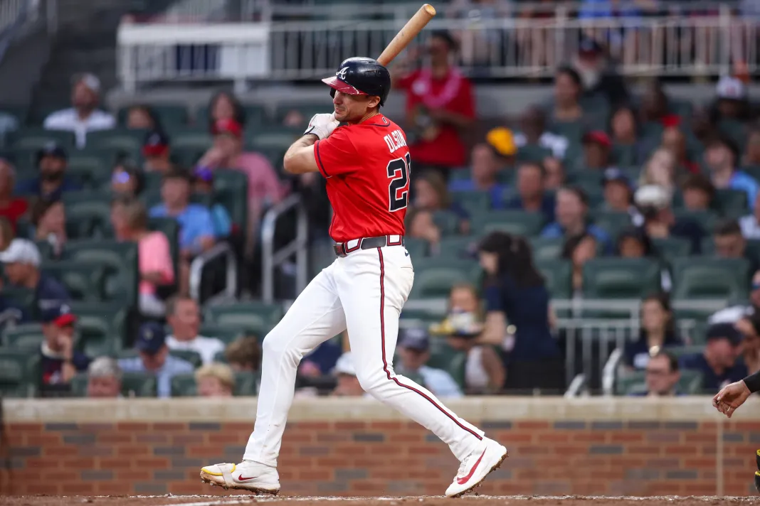 MLB: Pittsburgh Pirates at Atlanta Braves Matt Olson, Atlanta Braves, MLB