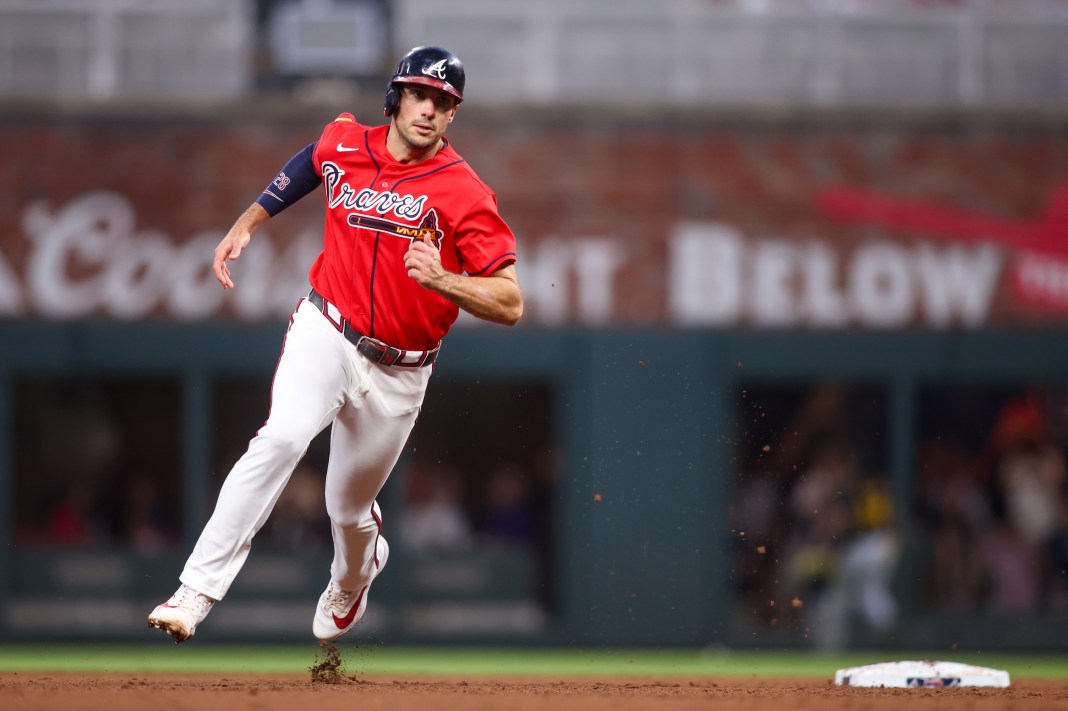 MLB: Pittsburgh Pirates at Atlanta Braves Matt Olson, Atlanta Braves, MLB