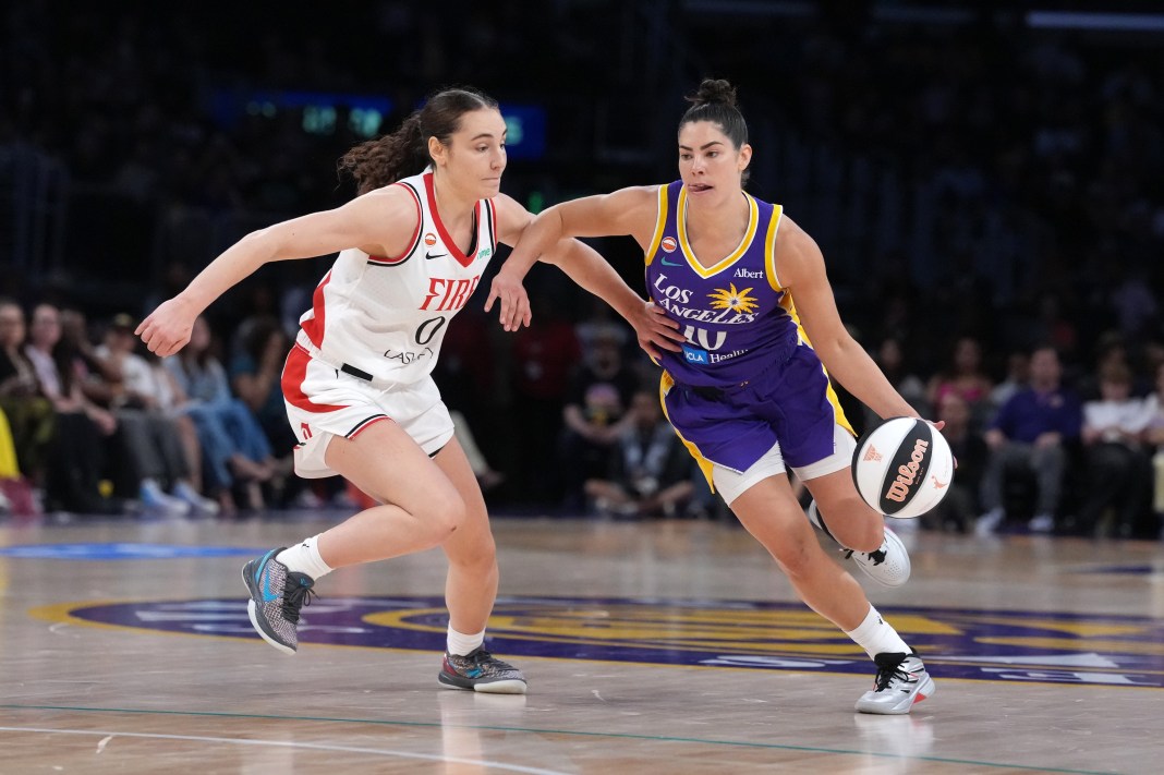 WNBA: Portland Fire at Los Angeles Sparks Kelsey Plum, Los Angeles Sparks, WNBA