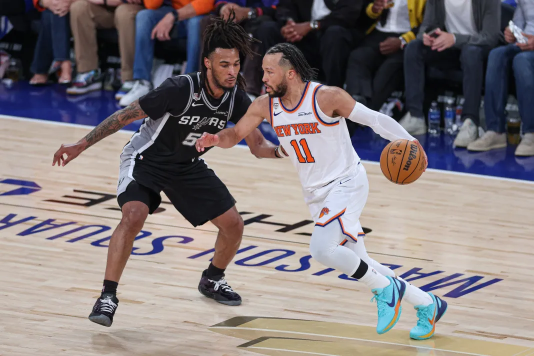 NBA: Finals-San Antonio Spurs at New York Knicks Jalen Brunson, New York Knicks, NBA