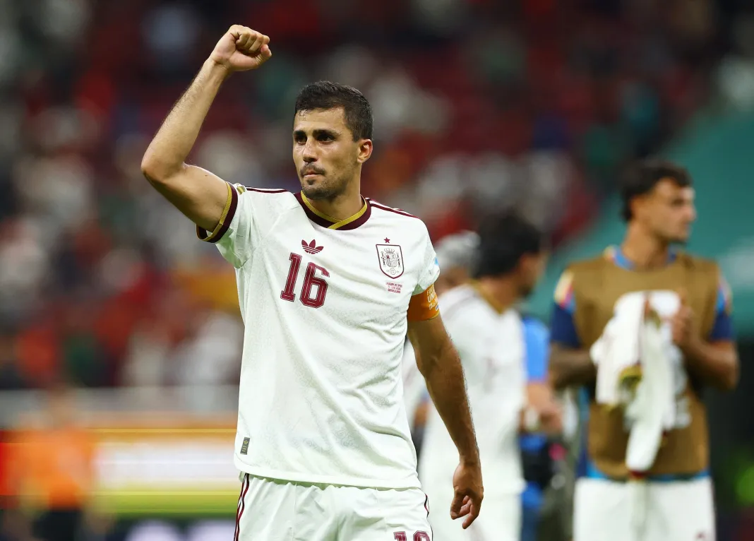 Soccer: FIFA World Cup 2026 - Group H - Uruguay v Spain Spain, Rodri, World Cup