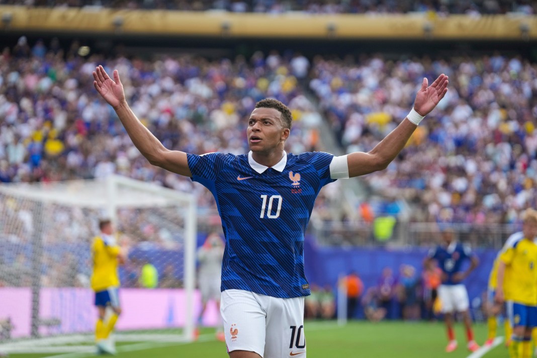 France forward Kylian Mbappé