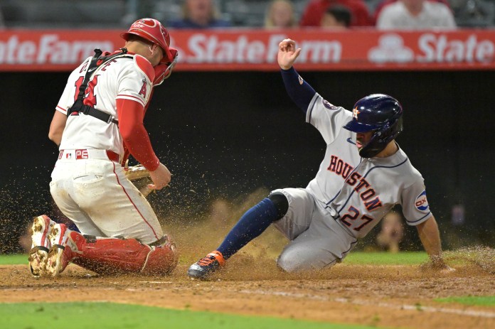 MLB: Houston Astros at Los Angeles Angels