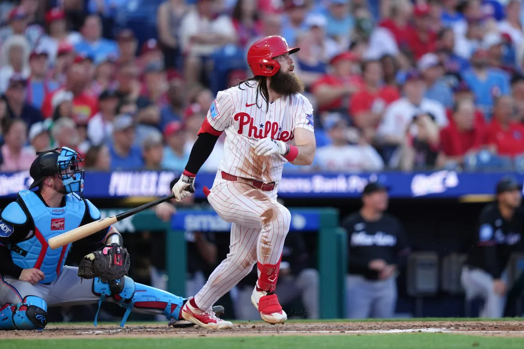 MLB: Miami Marlins at Philadelphia Phillies