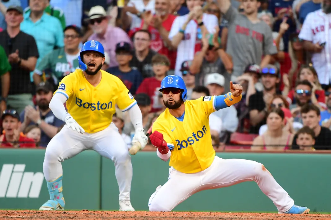 MLB: Texas Rangers at Boston Red Sox