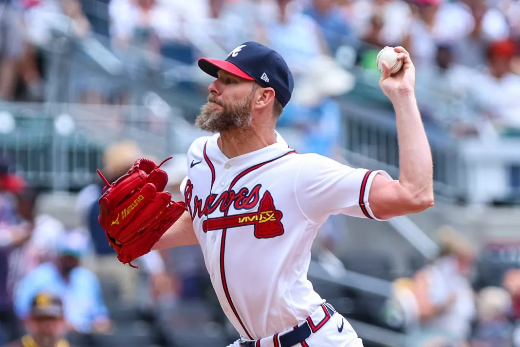 MLB: San Diego Padres at Atlanta Braves Chris Sale, Atlanta Braves, MLB