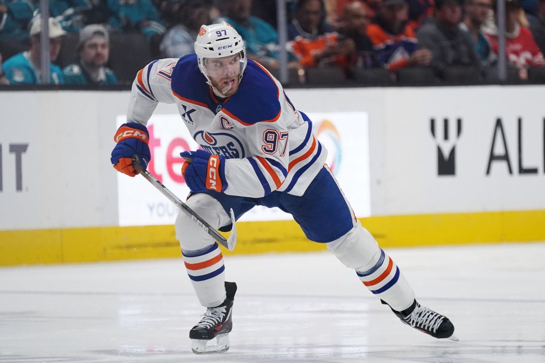NHL: Edmonton Oilers at San Jose Sharks Connor McDavid, Edmonton Oilers, NHL
