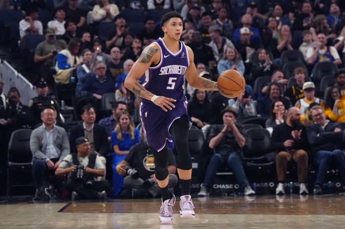 Sacramento Kings wing Nique Clifford during the 2025-26 NBA season.