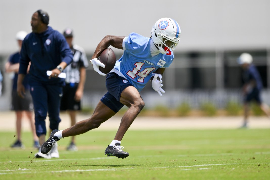 NFL: Tennessee Titans Minicamp Carnell Tate