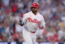 Steve Makinen’s MLB Picks from Betting Splits and Systems for Friday, July 3 Kyle Schwarber, Philadelphia Phillies, MLB
