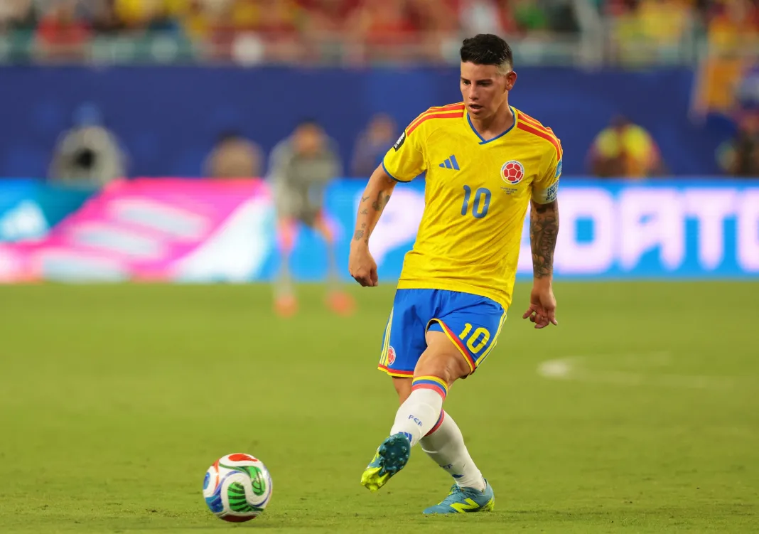 Soccer: FIFA World Cup 2026 - Group K - Colombia v Portugal James Rodriguez, Colombia, World Cup, soccer