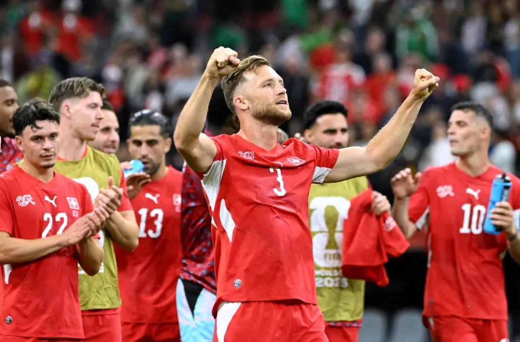 Soccer: FIFA World Cup 2026 - Round of 32 - Switzerland v Algeria Switzerland, soccer, World Cup