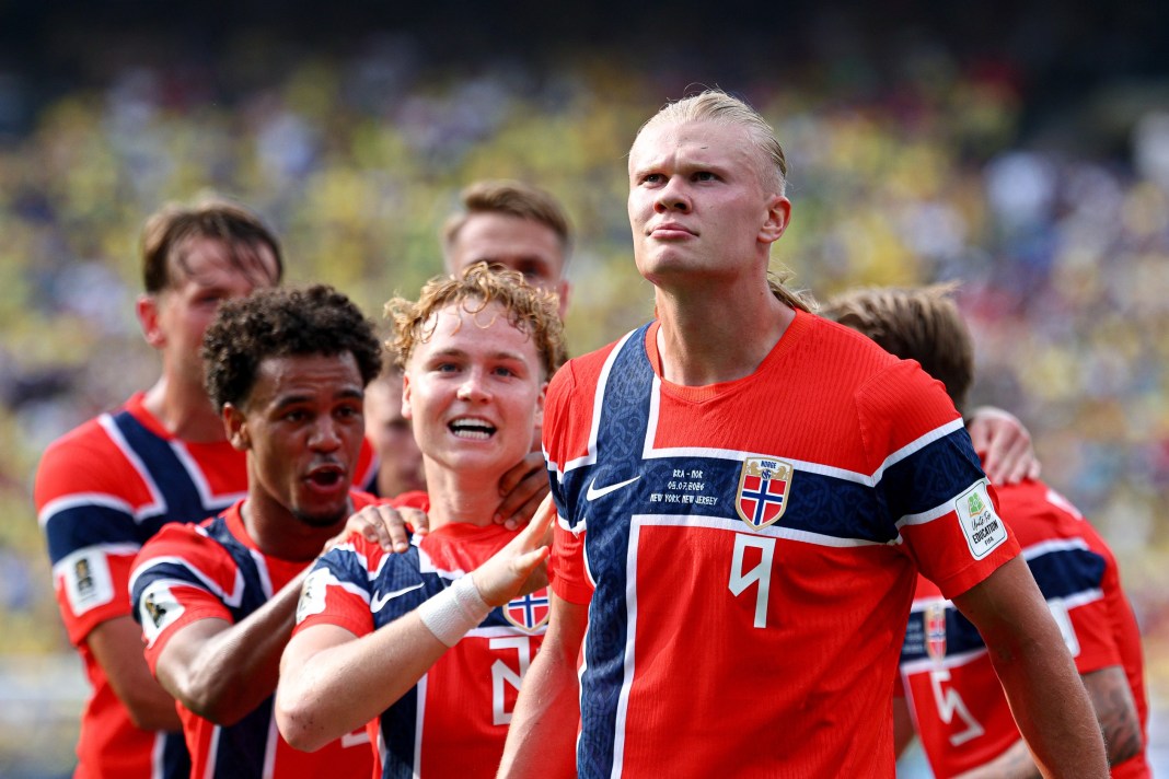 Erling Haaland, England vs. Norway, World Cup quarterfinal
