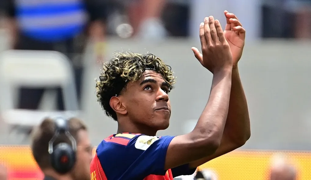 Soccer: FIFA World Cup 2026 - Quarter Final - Spain v Belgium Lamine Yamal