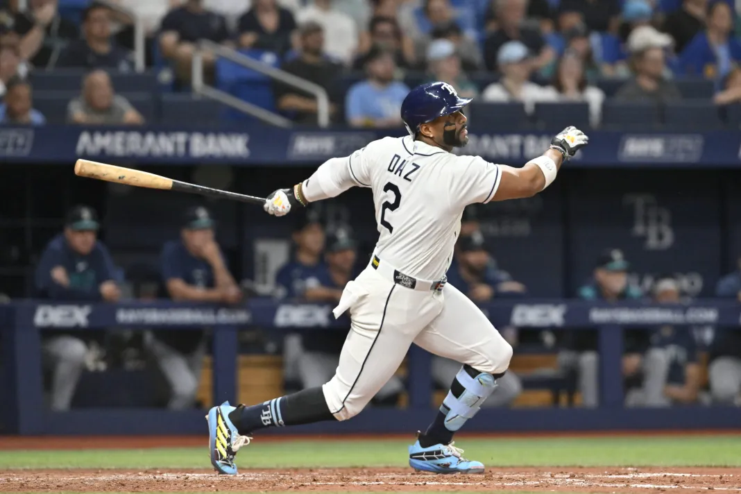 MLB: Seattle Mariners at Tampa Bay Rays Yandy Diaz, Tampa Bay Rays, MLB
