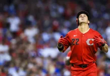 Best MLB Player Props Today (July 19, 2026): Picks & Predictions Reds outfielder JJ Bleday celebrates a home run against the Cubs during the 2026 MLB season.