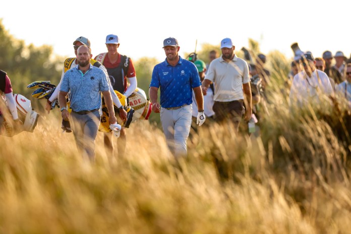 Tyrrell Hatton, Bryson DeChambeau and Scottie Scheffler