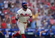Steve Makinen’s MLB Picks from Betting Splits and Systems for Tuesday, July 21 Kyle Schwarber, Philadelphia Phillies, MLB