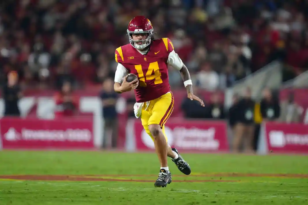 NCAA Football: UCLA at Southern California Jayden Maiava, USC, college football