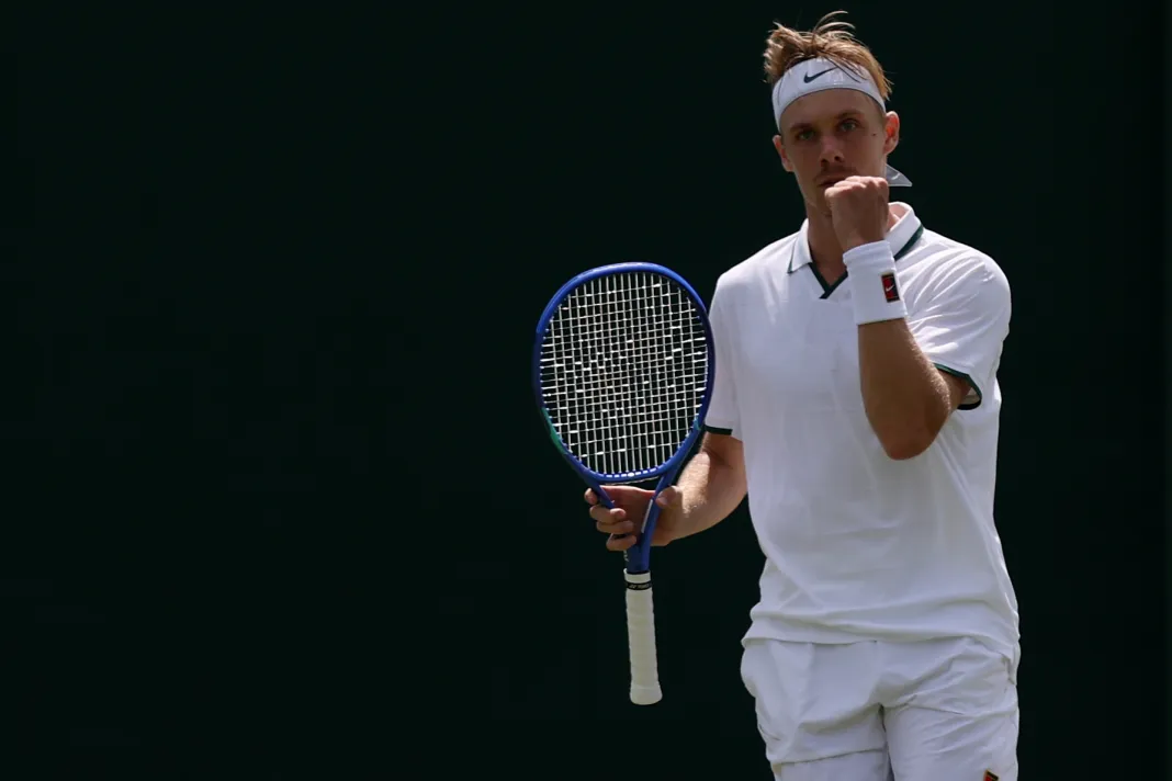 Tennis: The Wimbledon Championships Denis Shapovalov at 2026 Wimbledon.