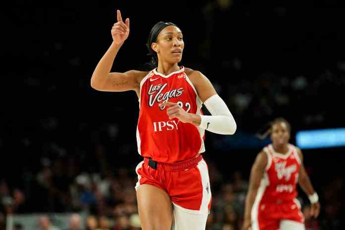 A'ja Wilson, Las Vegas Aces, WNBA