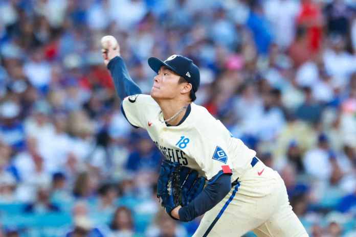 Yoshinobu Yamamoto, Los Angeles Dodgers, MLB