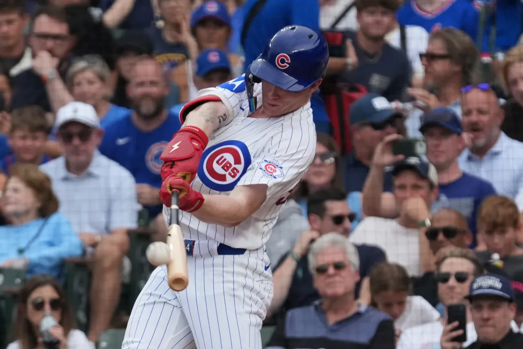 MLB: Los Angeles Dodgers at Chicago Cubs Pete Crow-Armstrong, Chicago Cubs, MLB