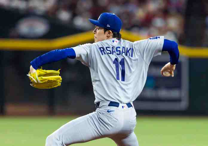 Roki Sasaki, Los Angeles Dodgers, MLB
