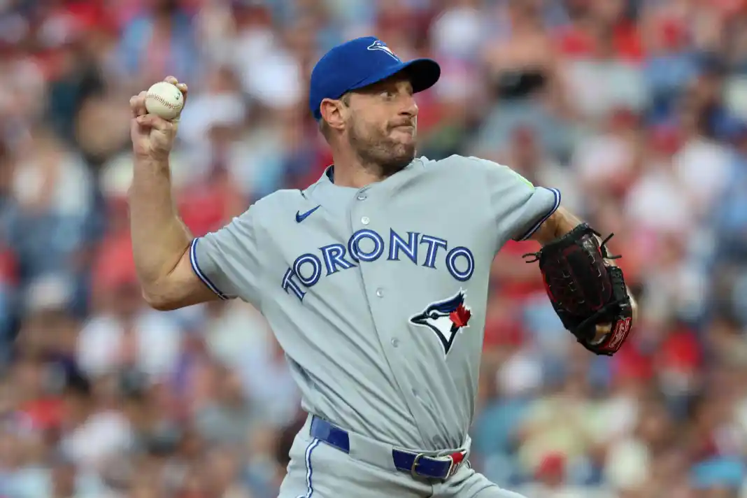 MLB: Toronto Blue Jays at Philadelphia Phillies Max Scherzer, Toronto Blue Jays, MLB
