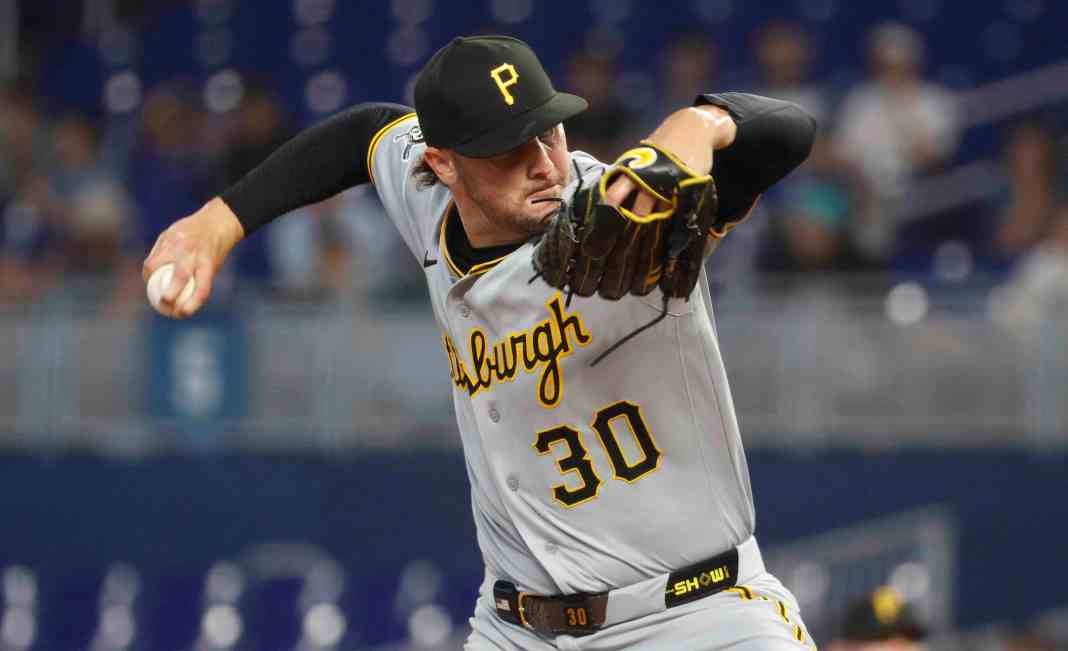 MLB: Pittsburgh Pirates at Miami Marlins Paul Skenes, Pittsburgh Pirates. MLB