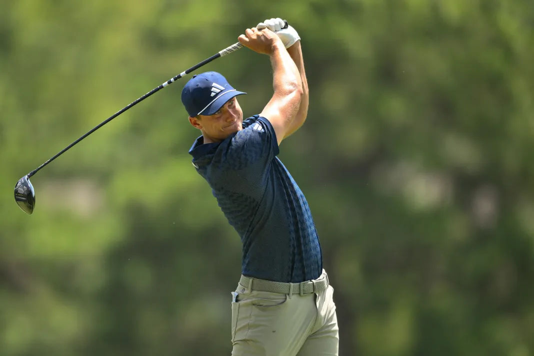 PGA: FedEx St. Jude Championship - Third Round Ludvig Aberg PGA Tour golfer