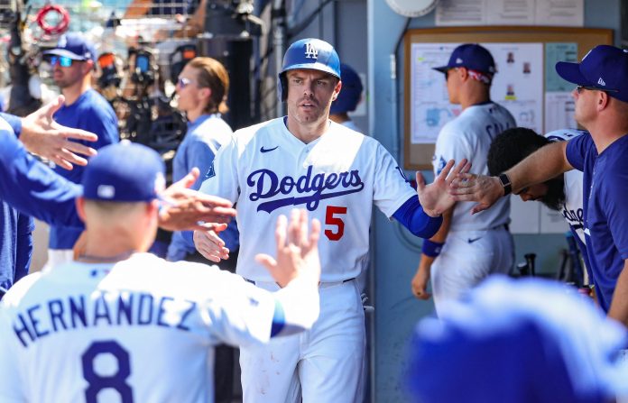 Freddie Freeman Los Angeles Dodgers first baseman
