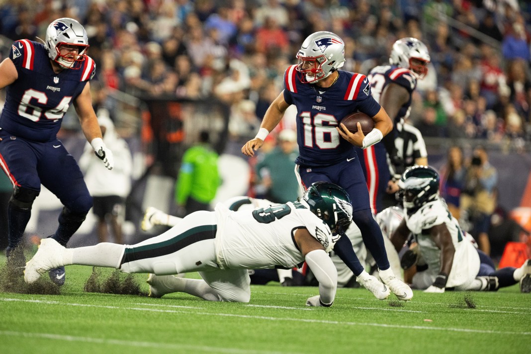 NFL: Philadelphia Eagles at New England Patriots Tommy DeVito