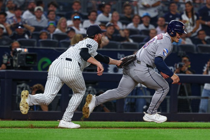 MLB: Houston Astros at New York Yankees