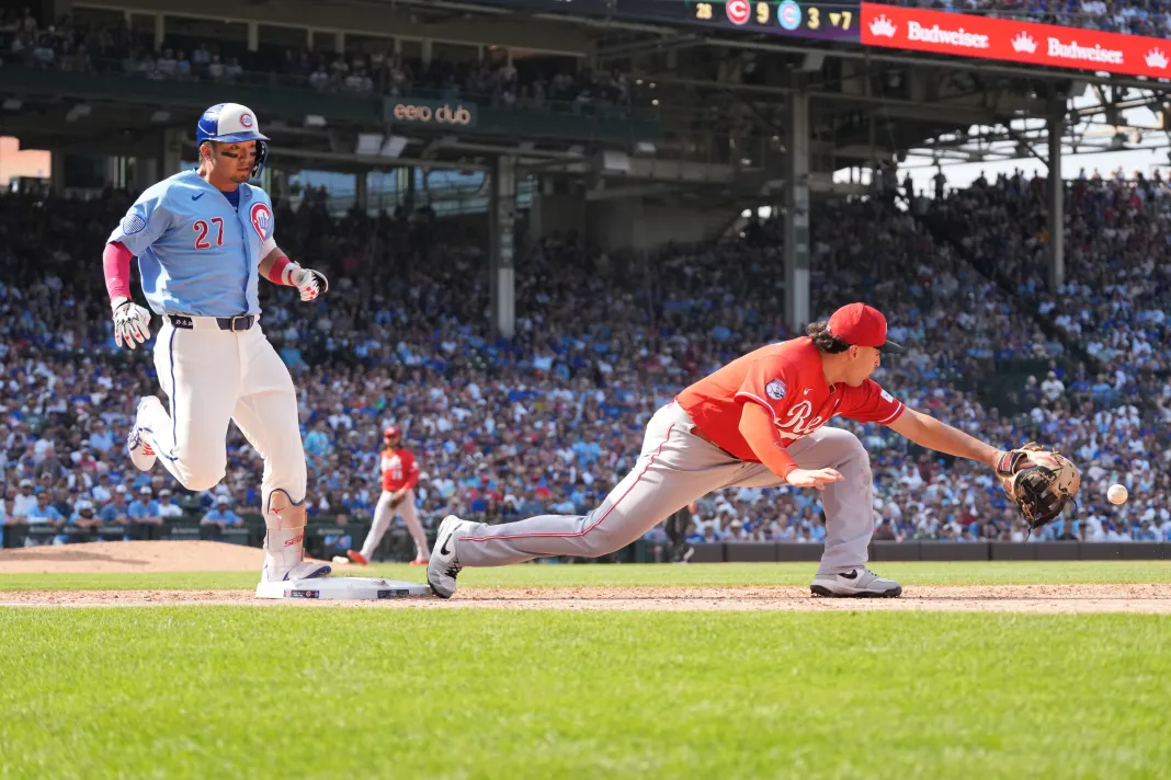 MLB: Cincinnati Reds at Chicago Cubs reds vs. cubs sunday night baseball picks predictions