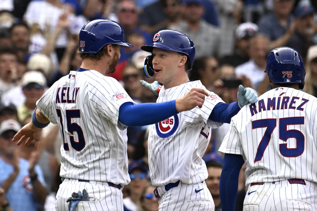 MLB: Cincinnati Reds at Chicago Cubs