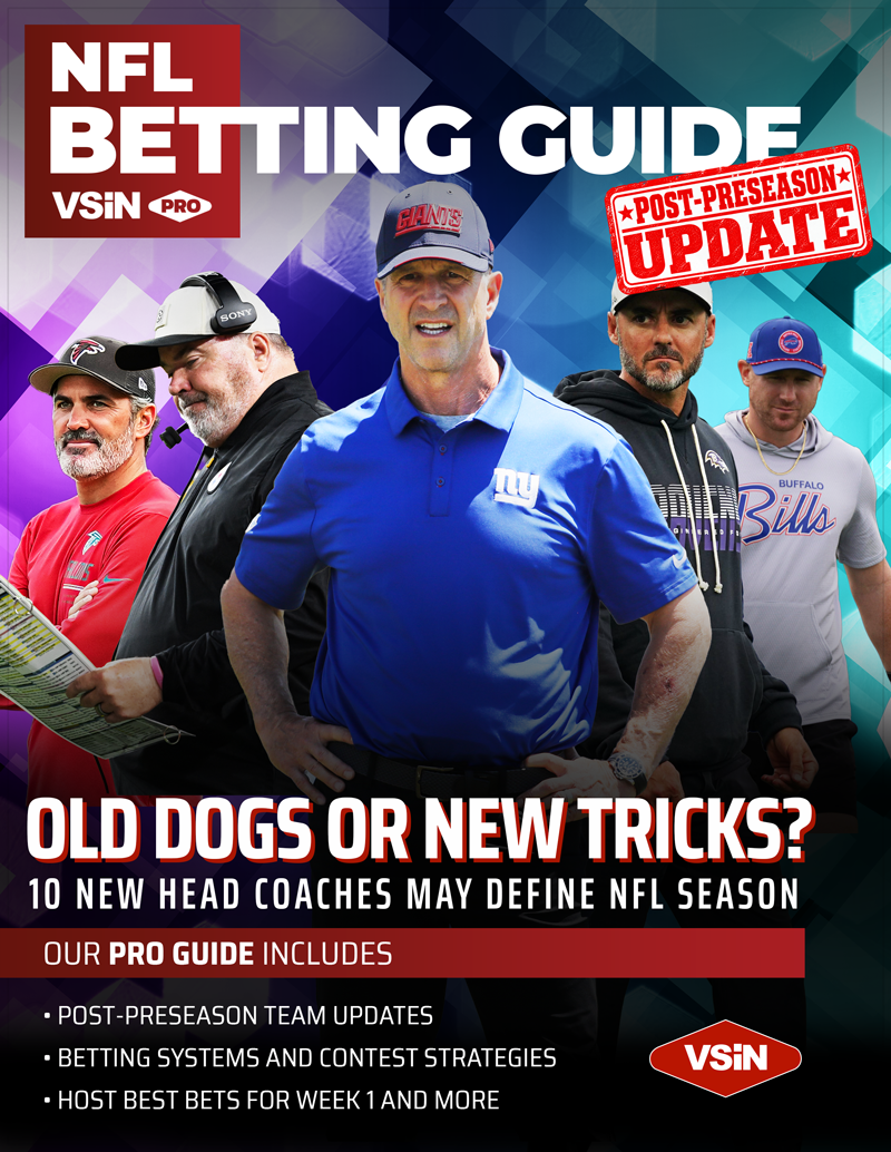 VSiN PRO NFL Betting Guide 2.0 cover