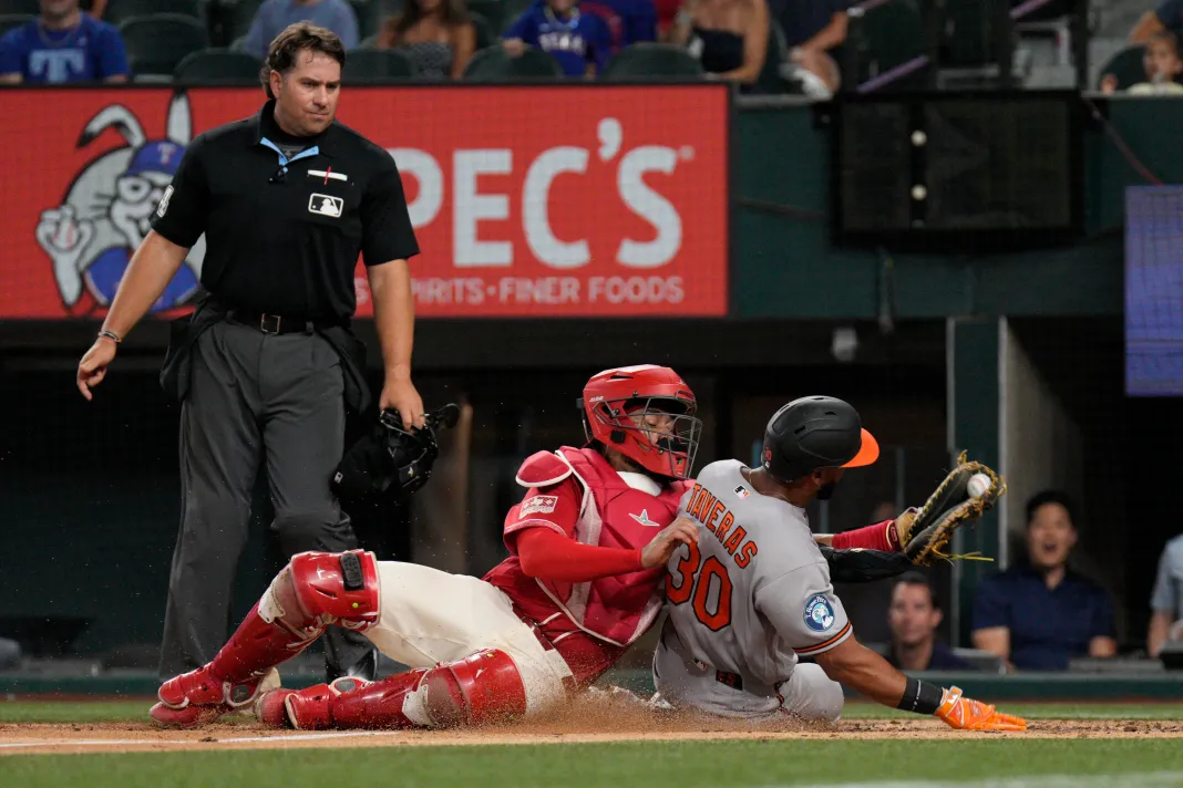 MLB: Baltimore Orioles at Texas Rangers