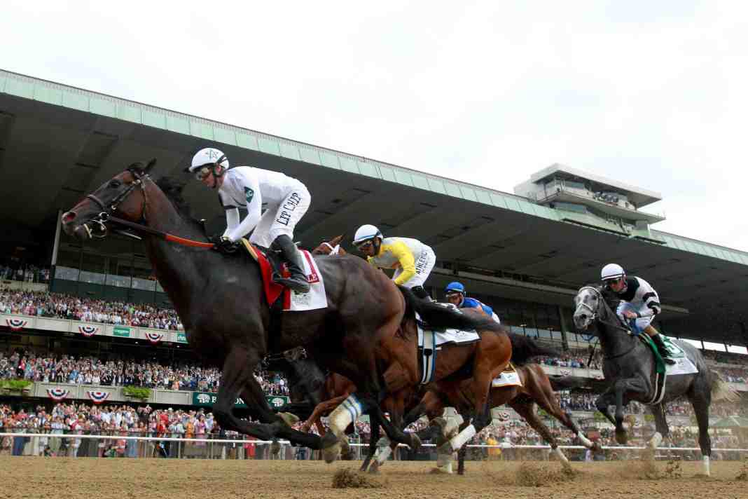 Horse Racing: Belmont Stakes Belmont Park, horse racing
